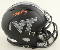 Michael Vick Signed Virginia Tech Hokies Matte Black Speed Mini Helmet (JSA) at PristineAuction.com