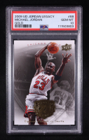 Michael Jordan 2009-10 Upper Deck Michael Jordan Legacy Collection Gold #88 (PSA 10) at PristineAuction.com