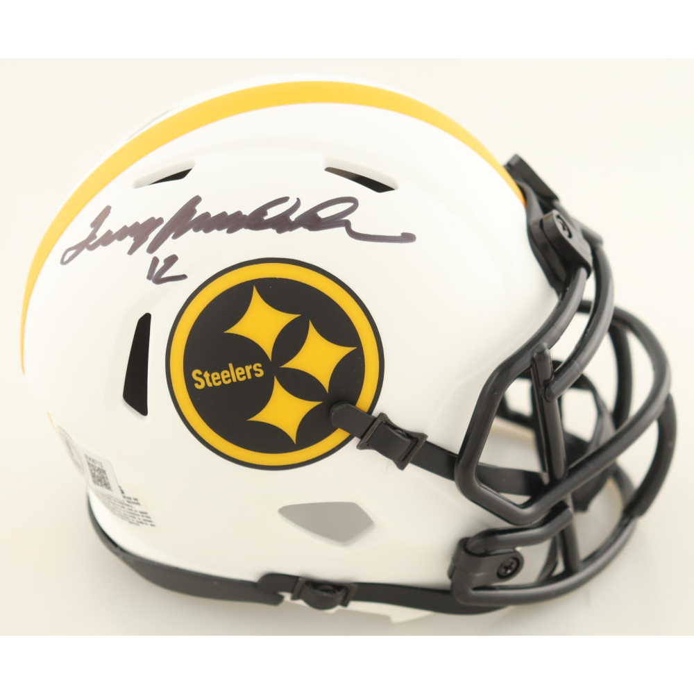 Terry Bradshaw Signed Steelers Lunar Eclipse Alternate Speed Mini Helmet (Beckett) at PristineAuction.com