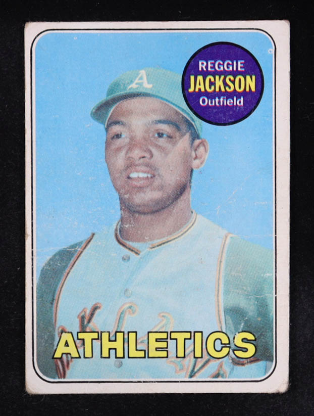 Reggie Jackson 1969 Topps #260 RC at PristineAuction.com Reggie Jackson 1969 Topps #260 RC at PristineAuction.com