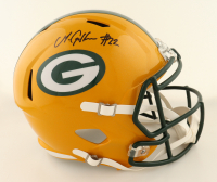 Matthew Golden Signed Packers Full-Size Speed Helmet (Beckett) at PristineAuction.com