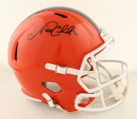 Nick Chubb Signed Browns Full-Size Speed Helmet (Beckett) at PristineAuction.com