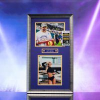 Paul Skenes & Olivia "Livvy" Dunne Signed Louisiana State Tigers Custom Framed Photo Display (JSA) at PristineAuction.com