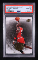 Michael Jordan 2009-10 Upper Deck Michael Jordan Legacy Collection Gold #58 (PSA 10) at PristineAuction.com