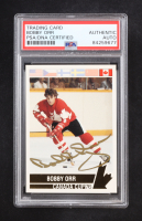 Bobby Orr Signed 1992-93 Future Trends '76 Canada Cup #126 (PSA) at PristineAuction.com