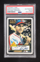 Enos Slaughter Signed 2001 Topps Legends Certified Auto #65 (PSA) at PristineAuction.com