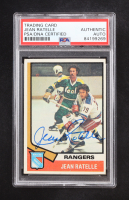 Jean Ratelle Signed 1974-75 Topps #145 (PSA) at PristineAuction.com