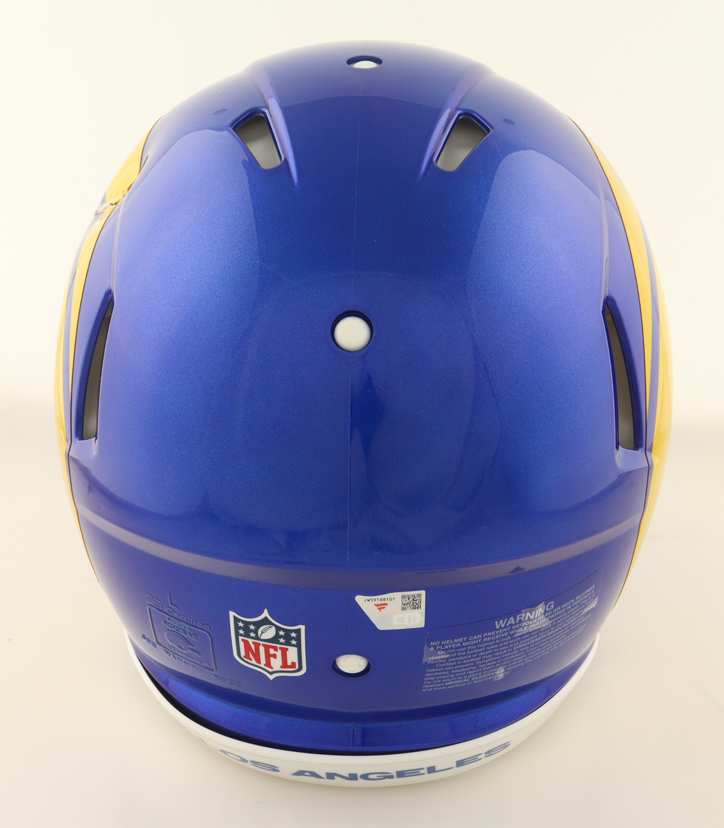 Davante Adams Signed Rams Full-Size Authentic On-Field Speed Helmet (Fanatics) at PristineAuction.com Davante Adams Signed Rams Full-Size Authentic On-Field Speed Helmet (Fanatics) at PristineAuction.com