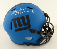 Michael Strahan Signed Giants Full-Size Rave Alternate Speed Helmet (Beckett) at PristineAuction.com