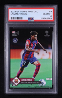 Lamine Yamal 2023-24 Topps Now UEFA Champions League #9 RC (PSA 10) at PristineAuction.com