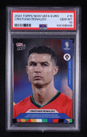 Cristiano Ronaldo 2024 Topps Now UEFA Euro #15 (PSA 10) at PristineAuction.com