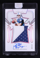 Peyton Manning 2024 Panini Flawless Star Swatch Signatures Silver #14 #13/20 at PristineAuction.com