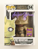 Hafthor Julius Bjornsson Signed "Games Of Thrones" #54 The Mountain (Armoured) Funko Pop! Vinyl Figure (JSA) at PristineAuction.com