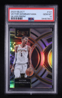 Victor Wembanyama 2023-24 Select Prizms Silver #121 RC (PSA 10) at PristineAuction.com