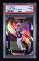 JJ McCarthy 2024 Select Prizm Silver Die Cut #134 RC (PSA 10) at PristineAuction.com