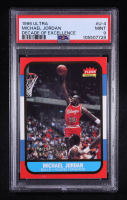 Michael Jordan 1996-97 Ultra Decade of Excellence #U4 (PSA 9) at PristineAuction.com