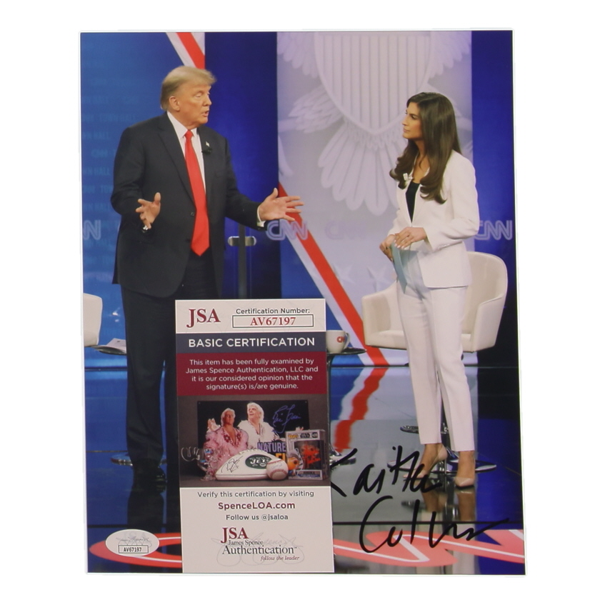 Kaitlan Collins Signed 8x10 Photo (JSA) at PristineAuction.com Kaitlan Collins Signed 8x10 Photo (JSA) at PristineAuction.com