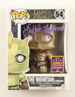 Hafthor Julius Bjornsson Signed "Games Of Thrones" #54 The Mountain (Armoured) Funko Pop! Vinyl Figure (JSA) at PristineAuction.com