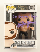 Hafthor Julius Bjornsson Signed "Games Of Thrones" #31 The Mountain Funko Pop! Vinyl Figure Inscribed "Ser Gregor Clegane" (JSA) at PristineAuction.com