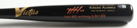Yordan Alvarez Signed Victus Player Model Bat Inscribed "2022 WS Winning 3-Run HR" (Beckett) at PristineAuction.com