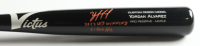 Yordan Alvarez Signed Victus Player Model Bat Inscribed "2022 WS Winning 3-Run HR" (Beckett) at PristineAuction.com