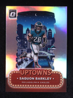 Saquon Barkley 2024 Donruss Optic Uptowns #17 at PristineAuction.com