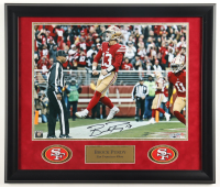 Brock Purdy Signed 49ers Custom Framed Photo Display with Name & Team Plaque (Fanatics) at PristineAuction.com