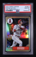Shohei Ohtani 2022 Topps Chrome '87 Topps #87BC2 (PSA 10) at PristineAuction.com