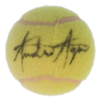 Andre Agassi Signed Tennis Ball (JSA) at PristineAuction.com