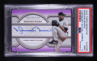 Mariano Rivera 2022 Topps Definitive Collection Legendary Autographs Purple #LACMR #5/5 (PSA 9) at PristineAuction.com
