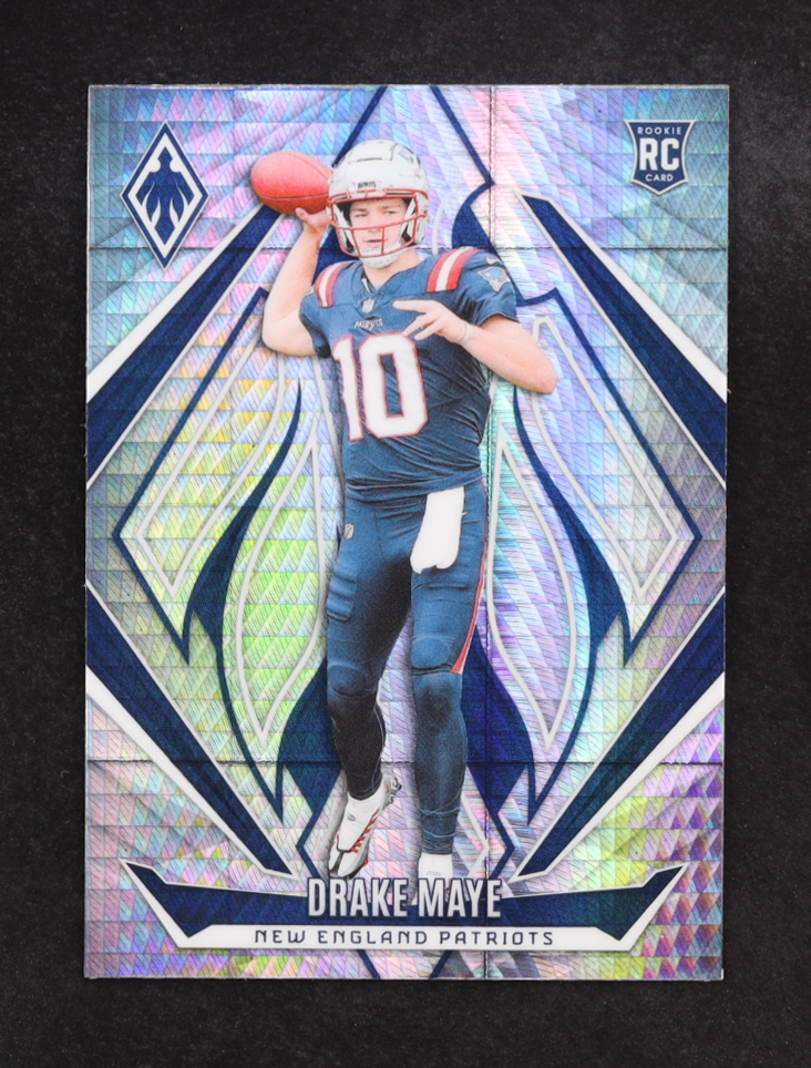 Drake Maye 2024 Panini Phoenix Hyper #179 RC at PristineAuction.com Drake Maye 2024 Panini Phoenix Hyper #179 RC at PristineAuction.com