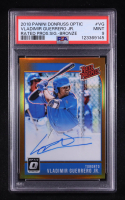 Vladimir Guerrero Jr. 2018 Donruss Optic Rated Prospects Signatures Bronze #2 RC (PSA 9) at PristineAuction.com