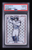Bo Nix 2024 Panini Phoenix Contours Lazer #10 RC (PSA 10) at PristineAuction.com