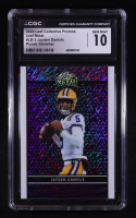 Jayden Daniels 2024 Leaf Metal Collective Promos Purple Shimmer #LB-3 RC #84/199 (CGC 10) at PristineAuction.com