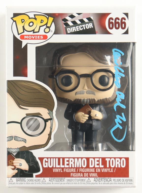 Guillermo Del Toro Signed "Director" #666 Funko Pop! Vinyl Figure (Beckett) at PristineAuction.com Guillermo Del Toro Signed "Director" #666 Funko Pop! Vinyl Figure (Beckett) at PristineAuction.com