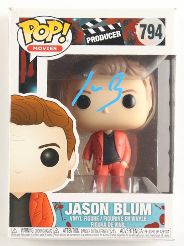 Jason Blum Signed "Producer" #794 Funko Pop! Vinyl Figure (Beckett) at PristineAuction.com Jason Blum Signed "Producer" #794 Funko Pop! Vinyl Figure (Beckett) at PristineAuction.com