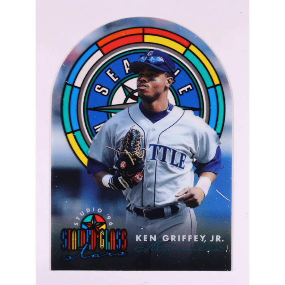 Ken Griffey Jr. 1996 Studio Stained Glass Stars #2 at PristineAuction.com