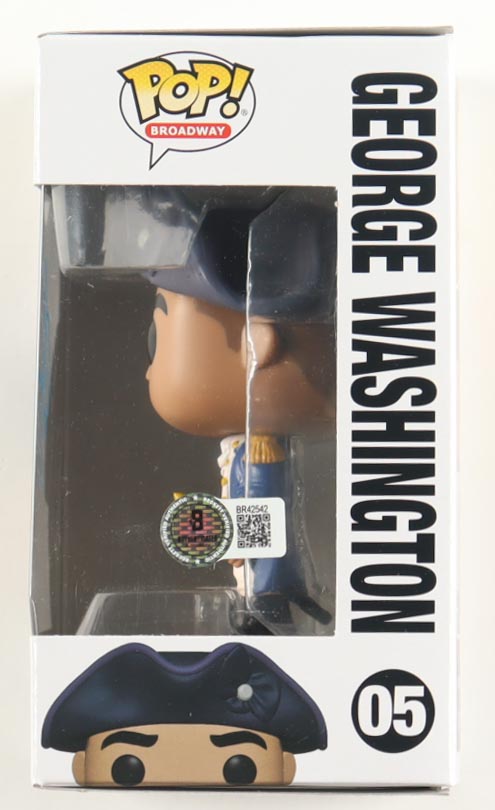 Christopher Jackson Signed "Hamilton" #05 George Washington Funko Pop! Vinyl Figure (Beckett) at PristineAuction.com Christopher Jackson Signed "Hamilton" #05 George Washington Funko Pop! Vinyl Figure (Beckett) at PristineAuction.com
