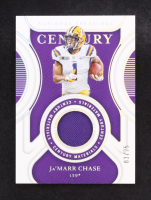 Ja'Marr Chase 2022 Panini National Treasures Collegiate Century Materials #6 #03/25 at PristineAuction.com