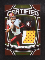 Jayden Daniels 2024 Totally Certified Certified Baller Jerseys Mirror Red #6 #50/99 RC at PristineAuction.com
