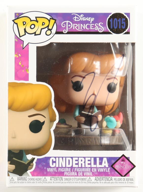 Lily James Signed "Cinderella" #1015 Cinderella Funko Pop! Vinyl Figure (Beckett) at PristineAuction.com Lily James Signed "Cinderella" #1015 Cinderella Funko Pop! Vinyl Figure (Beckett) at PristineAuction.com