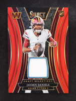 Jayden Daniels 2024 Select Draft Selections Memorabilia Prizm Red #2 RC at PristineAuction.com