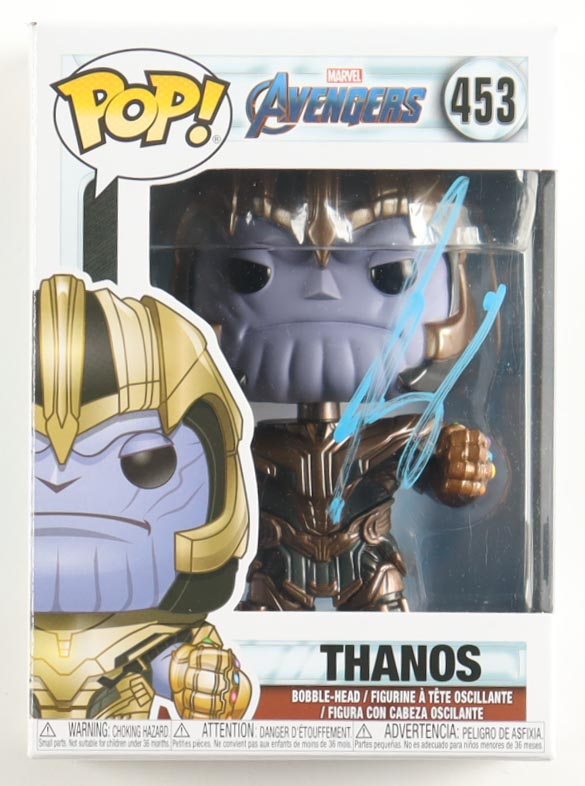 Josh Brolin Signed "Avengers" #453 Thanos Bobble-Head Funko Pop! Vinyl Figure (Beckett) at PristineAuction.com Josh Brolin Signed "Avengers" #453 Thanos Bobble-Head Funko Pop! Vinyl Figure (Beckett) at PristineAuction.com