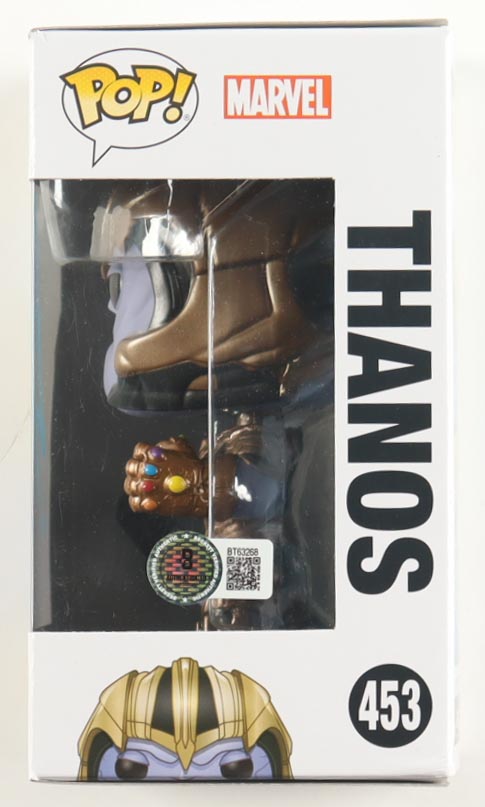 Josh Brolin Signed "Avengers" #453 Thanos Bobble-Head Funko Pop! Vinyl Figure (Beckett) at PristineAuction.com Josh Brolin Signed "Avengers" #453 Thanos Bobble-Head Funko Pop! Vinyl Figure (Beckett) at PristineAuction.com