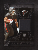 Bijan Robinson 2023 Panini Black Rookie Influx Memorabilia #40 #095/150 RC at PristineAuction.com