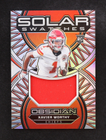 Xavier Worthy 2024 Panini Obsidian Solar Swatches Silver #7 #55/99 RC at PristineAuction.com
