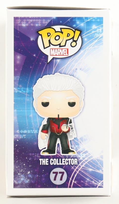 Benicio Del Toro Signed "Guardians of the Galaxy" #77 The Collector Funko Pop! Vinyl Figure (Beckett) at PristineAuction.com Benicio Del Toro Signed "Guardians of the Galaxy" #77 The Collector Funko Pop! Vinyl Figure (Beckett) at PristineAuction.com