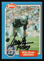 Willie Brown Signed 1988 Swell Greats #35 Inscribed "HOF 84" (JSA) at PristineAuction.com