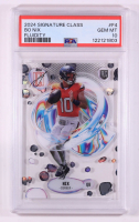 Bo Nix 2024 Topps Signature Class Fluidity #F4 RC (PSA 10) at PristineAuction.com