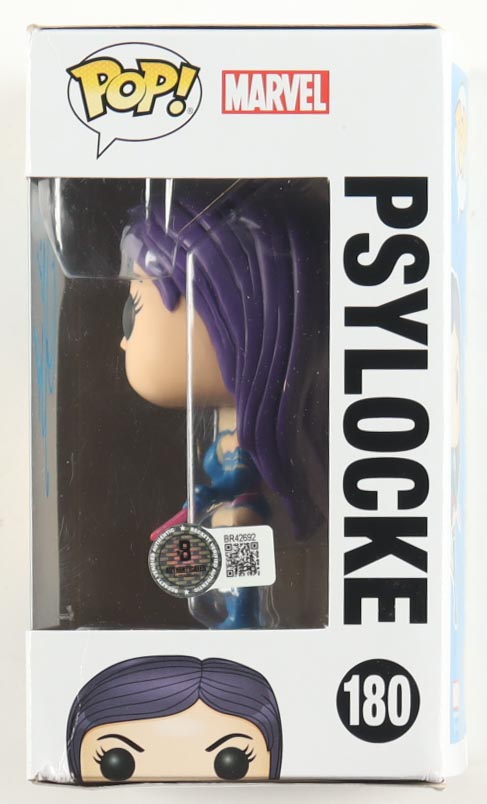 Olivia Munn Signed "X-Men" #180 Psylocke Bobble-Head Funko Pop! Vinyl Figure (Beckett) at PristineAuction.com Olivia Munn Signed "X-Men" #180 Psylocke Bobble-Head Funko Pop! Vinyl Figure (Beckett) at PristineAuction.com